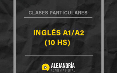 Inglés Nivel A1/A2 – Clases individuales (pack 10 horas)