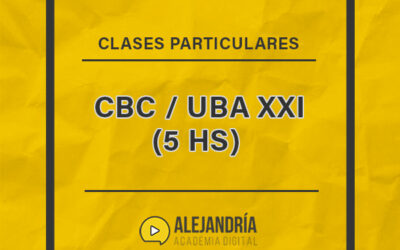Nivel CBC – Clases individuales (pack 5 horas)